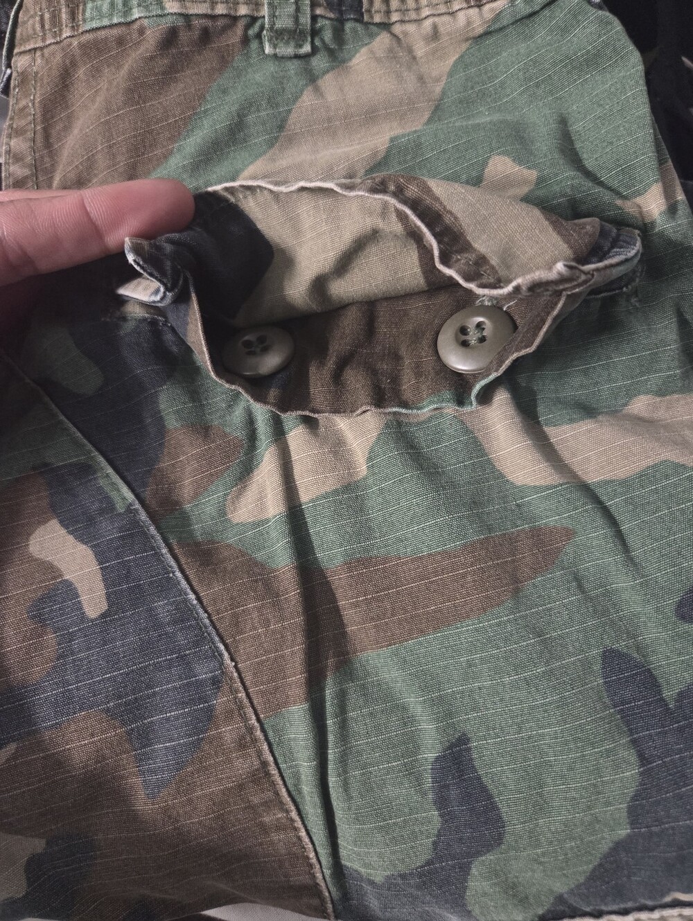 Vintage Women's Military Camouflage Cargo Pant - Size XS - Picture 11 of 12